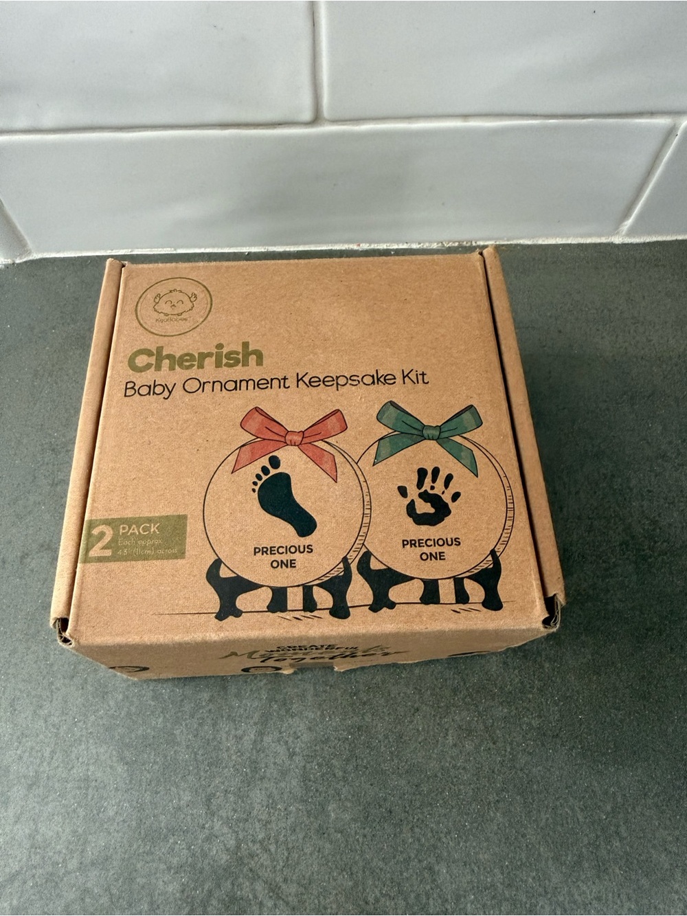 Cherish Baby Ornament Keepsake Kit